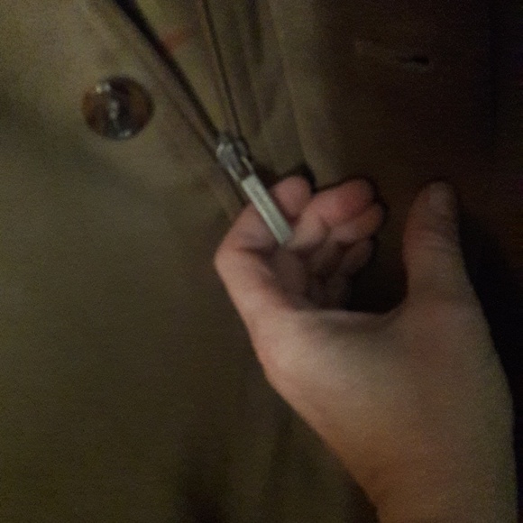 Men's Burberry Coat w/ removable lining/vest - Picture 2 of 8